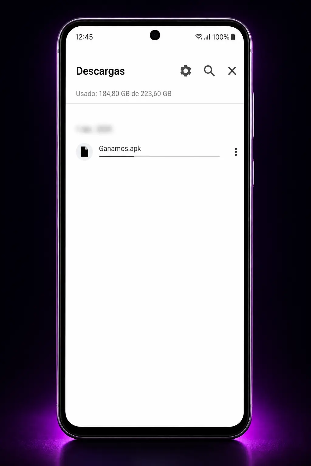 Pasos para descargar e instalar el APK de Ganamos en Android desde el sitio oficial