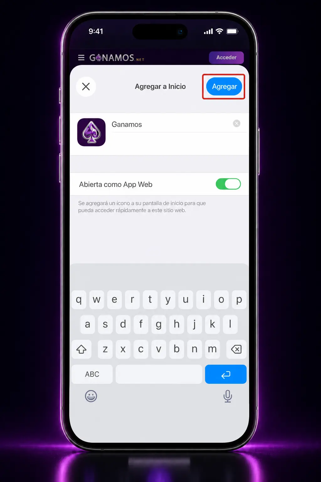 Pasos para descargar e instalar la app de Ganamos en iOS desde el sitio oficial en pocos minutos