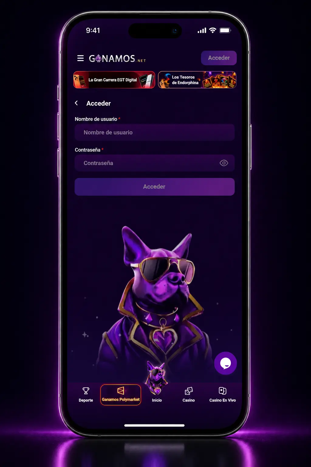 Pasos para descargar e instalar la app de Ganamos en iOS mostrados en una captura de pantalla del proceso